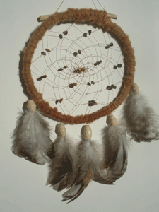 Dreamcatcher moyen : oeil-de-tigre