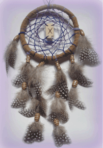 Dreamcatcher grigri : Rune & spirale