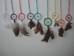 Dreamcatchers pendentifs