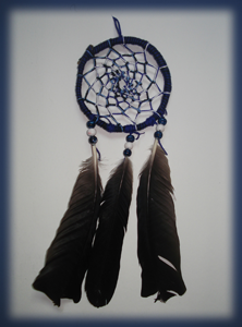 Dreamcatcher marbré : tendances bleues