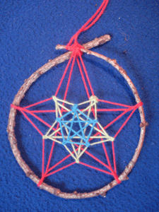 Dreamcatcher : variante : étoile
