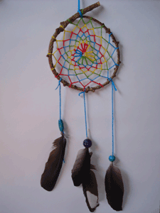 Dreamcatcher moyen : spirale