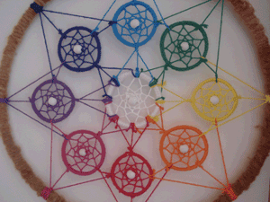 Dreamcatcher ensemble : roue des couleurs