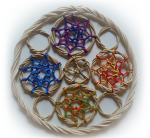 Dreamcatcher ensemble : variation de marbrés